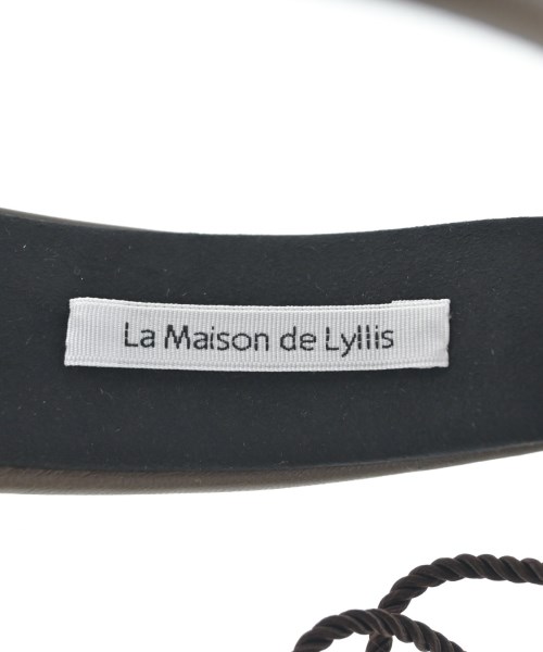 La Maison de Lyllis（ラメゾンドリリス）ヘアアクセサリー 茶 サイズ:F レディース/2200644571470