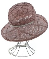 La Maison de Lyllis（ラメゾンドリリス）ハット 茶 サイズ:57cm レディース/2200612325180
