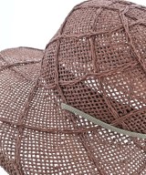 La Maison de Lyllis（ラメゾンドリリス）ハット 茶 サイズ:57cm レディース/2200612325180