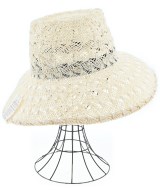 La Maison de Lyllis（ラメゾンドリリス）ハット 白 サイズ:57 レディース/2200618808076