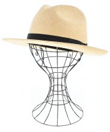 La Maison de Lyllis（ラメゾンドリリス）ストローハット ベージュ サイズ:57 レディース/2200596534691