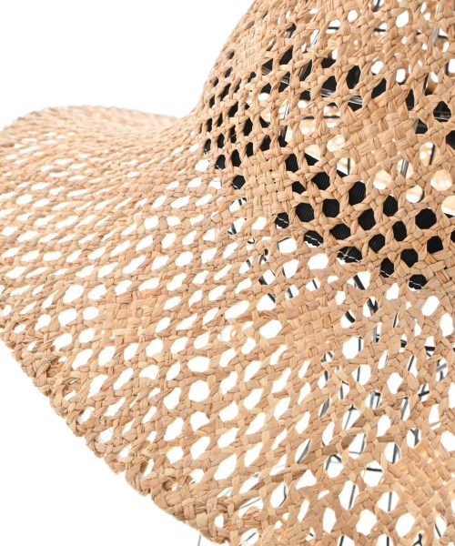 La Maison de Lyllis（ラメゾンドリリス）ストローハット ベージュ サイズ:57cm レディース/2200669766035