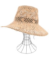 La Maison de Lyllis（ラメゾンドリリス）ストローハット ベージュ サイズ:57cm レディース/2200669766035