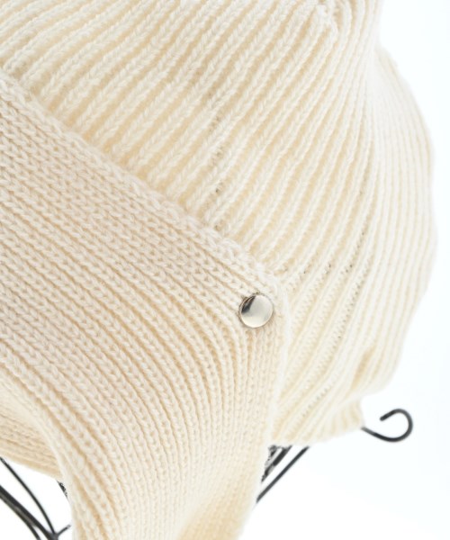 La Maison de Lyllis（ラメゾンドリリス）ニットキャップ・ビーニー 白 サイズ:F レディース/2200673802071