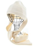 La Maison de Lyllis（ラメゾンドリリス）ニットキャップ・ビーニー 白 サイズ:F レディース/2200673802071