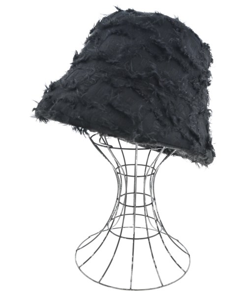 La Maison de Lyllis(ラメゾンドリリス)ハット 黒 サイズ:57/2200678556146