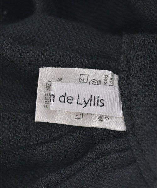 La Maison de Lyllis（ラメゾンドリリス）ヘアアクセサリー 黒 サイズ:- レディース/2200693759270
