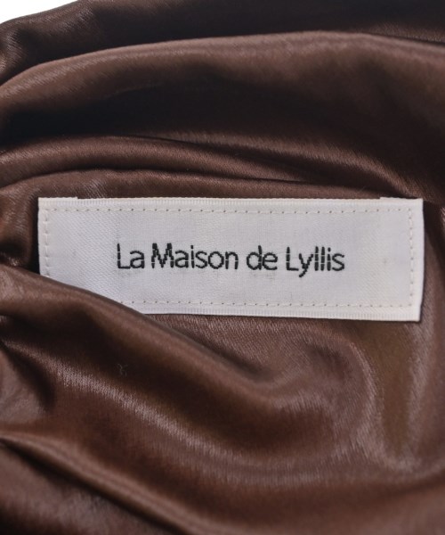 La Maison de Lyllis（ラメゾンドリリス）ヘアアクセサリー 茶 サイズ:- レディース/2200693759294
