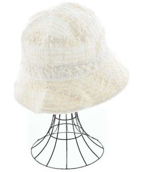 La Maison de Lyllis（ラメゾンドリリス）ハット 白 サイズ:57cm レディース/2200651995238