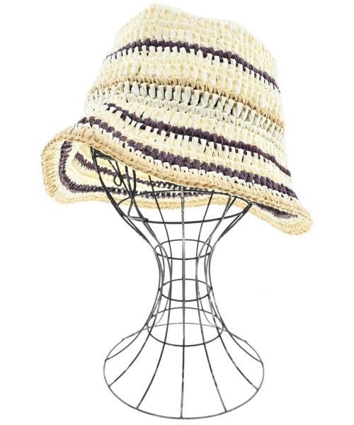 La Maison de Lyllis(ラメゾンドリリス)ストローハット ベージュ サイズ:-/2200649749201