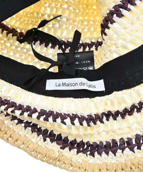 La Maison de Lyllis（ラメゾンドリリス）ストローハット ベージュ サイズ:- レディース/2200649749201