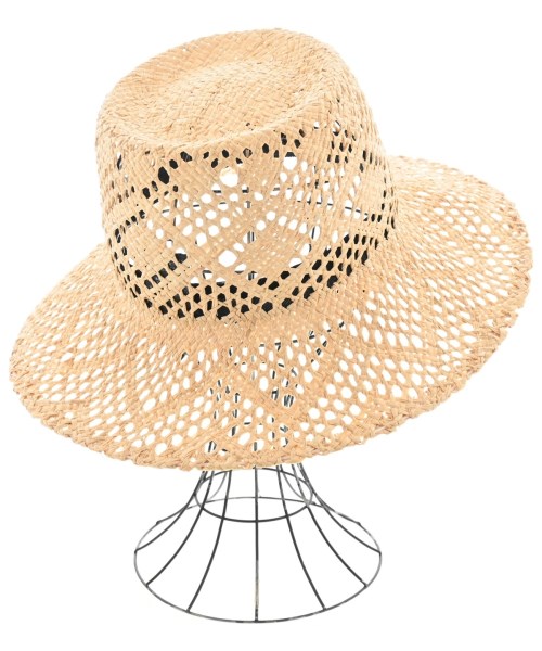 La Maison de Lyllis（ラメゾンドリリス）ハット ベージュ サイズ:57cm レディース/2200636586147