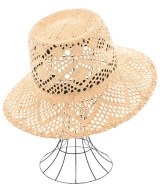 La Maison de Lyllis（ラメゾンドリリス）ハット ベージュ サイズ:57cm レディース/2200636586147