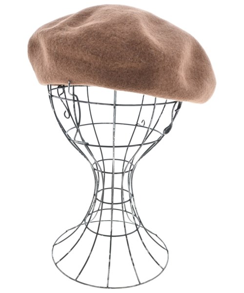 La Maison de Lyllis(ラメゾンドリリス)ハンチング・ベレー帽 茶 サイズ:57cm/2200634640094