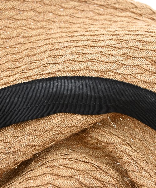 La Maison de Lyllis（ラメゾンドリリス）ストローハット ベージュ サイズ:57 レディース/2200647932087