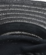 La Maison de Lyllis（ラメゾンドリリス）ストローハット 黒 サイズ:57 レディース/2200639652177