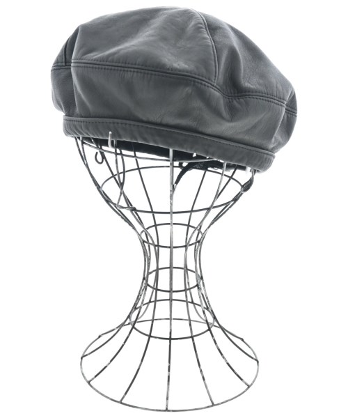 La Maison de Lyllis(ラメゾンドリリス)ハンチング・ベレー帽 黒 サイズ:55/2200669139129