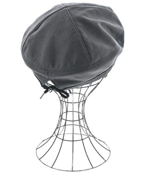 La Maison de Lyllis（ラメゾンドリリス）ハンチング・ベレー帽 黒 サイズ:55 レディース/2200669139129