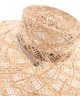 La Maison de Lyllis（ラメゾンドリリス）ストローハット ベージュ サイズ:57cm レディース/2200670753024