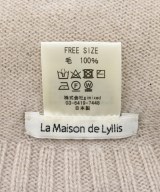 La Maison de Lyllis（ラメゾンドリリス）ニットキャップ・ビーニー 白 サイズ:F レディース/2200723071099
