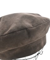 La Maison de Lyllis（ラメゾンドリリス）ハンチング・ベレー帽 茶 サイズ:57cm レディース/2200681934160