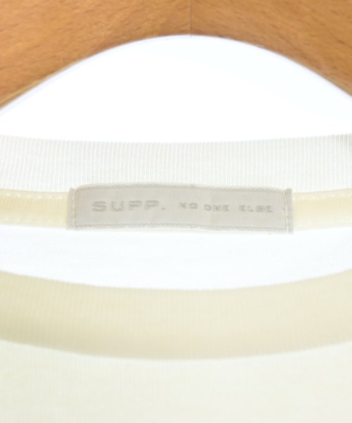 Supp.No one else（サップノーワンエルス）Tシャツ・カットソー 白 サイズ:F レディース/2200677015033