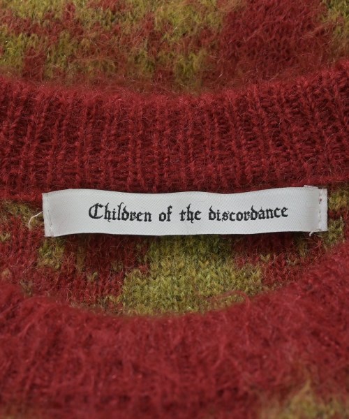 Children of the discordance（チルドレンオブザディスコーダンス）ニット・セーター 赤 サイズ:2(M位) メンズ/2200651302012