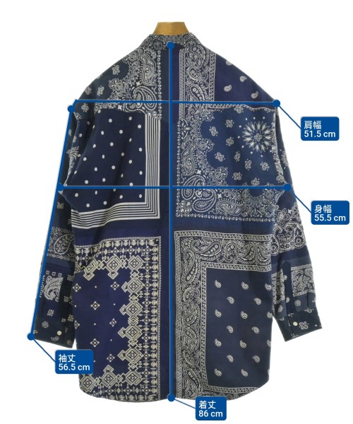 Children of the discordance（チルドレンオブザディスコーダンス）カジュアルシャツ 青 サイズ:2(M位) メンズ/2200653841052