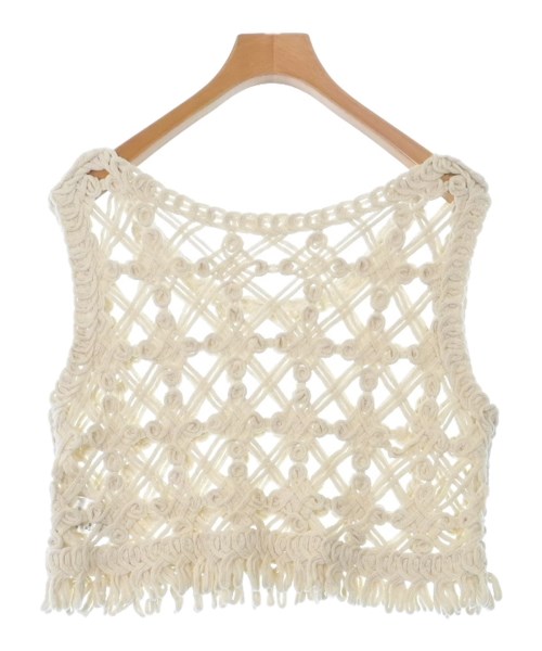 ACUTA（アクータ）ベスト 白 サイズ:F レディース/2200624362074