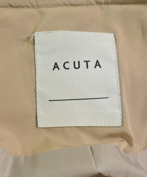 ACUTA（アクータ）ダウンジャケット/ダウンベスト ベージュ サイズ:F レディース/2200645206012