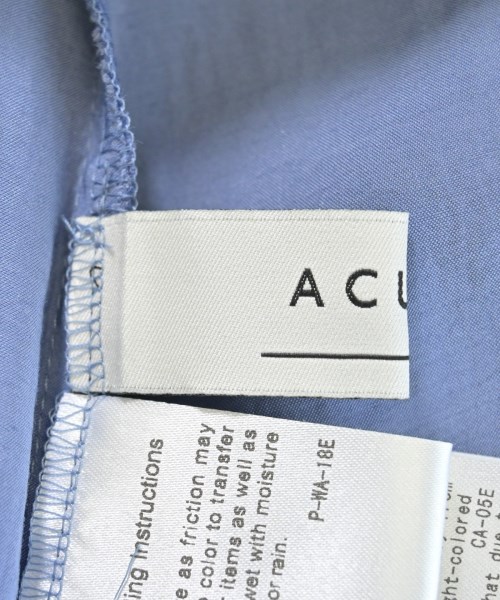 ACUTA（アクータ）ブラウス 青 サイズ:F レディース/2200663826063