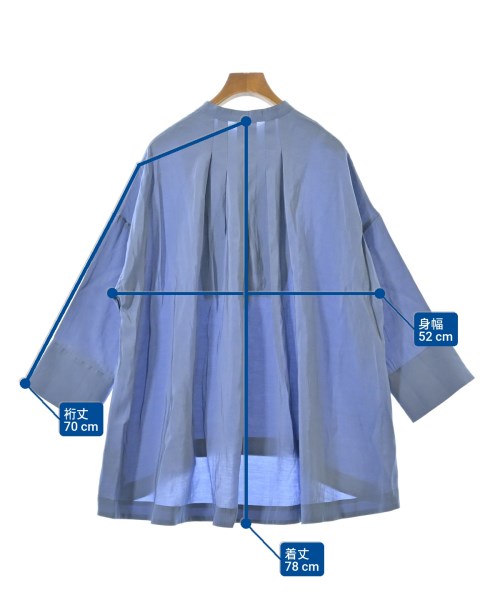 ACUTA（アクータ）ブラウス 青 サイズ:F レディース/2200663826063