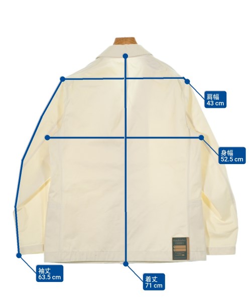 ASEEDONCLOUD（アシードクラウド）カジュアルジャケット 白 サイズ:S レディース/2200612537538