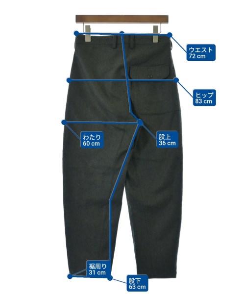 ASEEDONCLOUD（アシードクラウド）スラックス 緑 サイズ:XS レディース/2200644388078