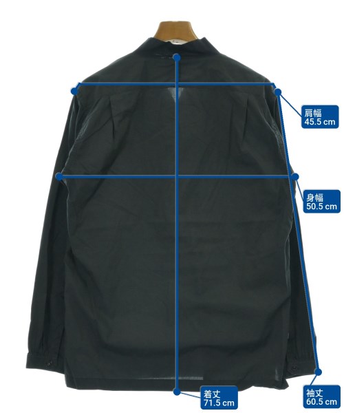 ASEEDONCLOUD（アシードクラウド）カジュアルシャツ 黒 サイズ:M メンズ/2200645638073