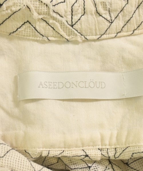 ASEEDONCLOUD（アシードンクラウド）カジュアルシャツ 白 サイズ:S レディース/2200724184057