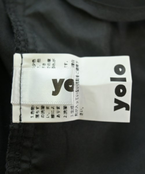 YOLO（ヨーロー）スラックス 黒 サイズ:L メンズ/2200694944019