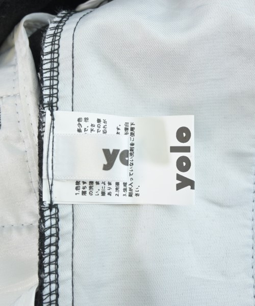 YOLO（ヨーロー）スラックス 黒 サイズ:M メンズ/2200684218052