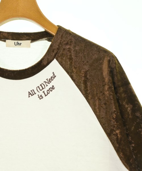Uhr（ウーア）Tシャツ・カットソー 白 サイズ:F レディース/2200624897071