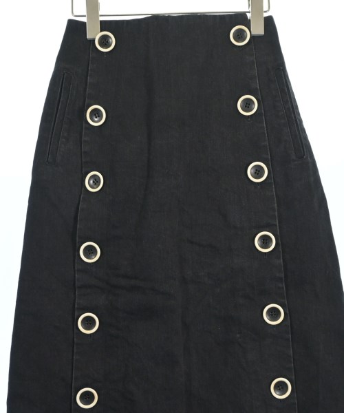 Uhr（ウーア）ロング・マキシ丈スカート 黒 サイズ:36(S位) レディース/2200626864521