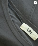Uhr（ウーア）Tシャツ・カットソー グレー サイズ:F レディース/2200629374171