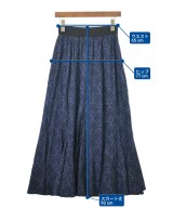 Uhr（ウーア）ロング・マキシ丈スカート 紺 サイズ:36(S位) レディース/2200696594113