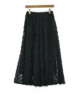 Uhr（ウーア）ロング・マキシ丈スカート 黒 サイズ:36(S位) レディース/2200655415039