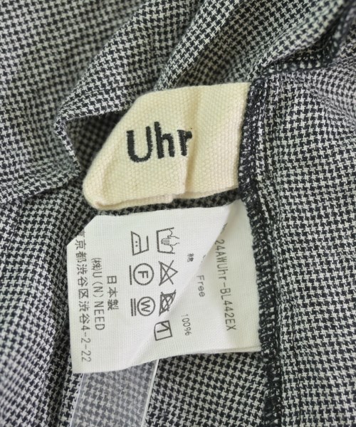 Uhr（ウーア）ブラウス 黒 サイズ:F レディース/2200713512632