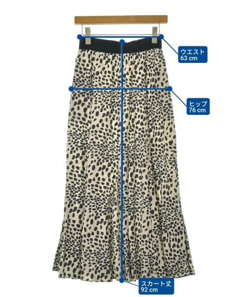 Uhr（ウーア）ロング・マキシ丈スカート ベージュ サイズ:-(M位) レディース/2200660604145