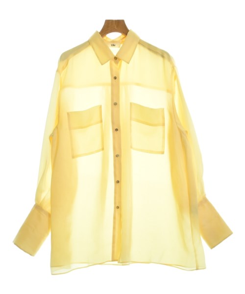 Uhr(ウーア)カジュアルシャツ 黄 サイズ:F/2200668032063