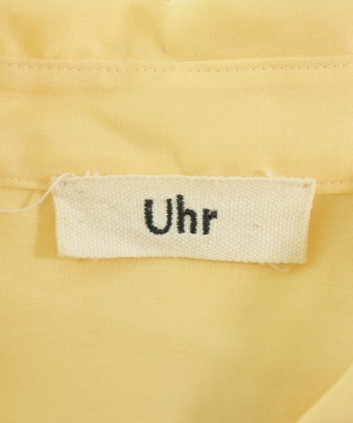 Uhr（ウーア）カジュアルシャツ 黄 サイズ:F レディース/2200668032063
