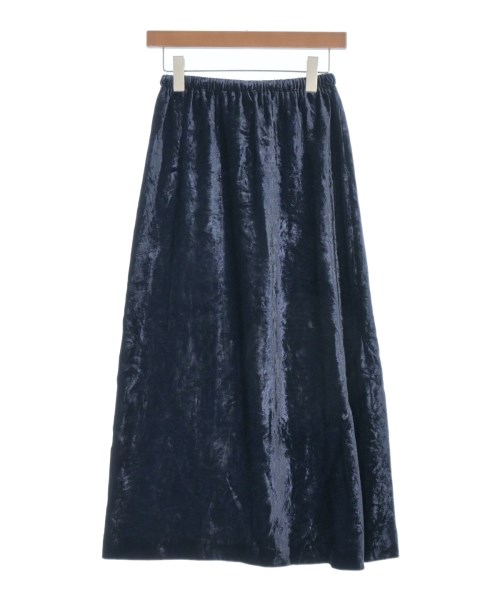Uhr（ウーア）ロング・マキシ丈スカート 紺 サイズ:36(S位) レディース/2200665543067
