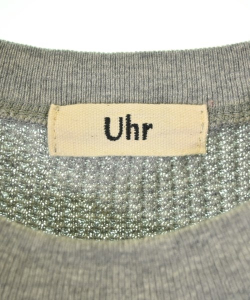 Uhr（ウーア）Tシャツ・カットソー グレー サイズ:F レディース/2200682522113