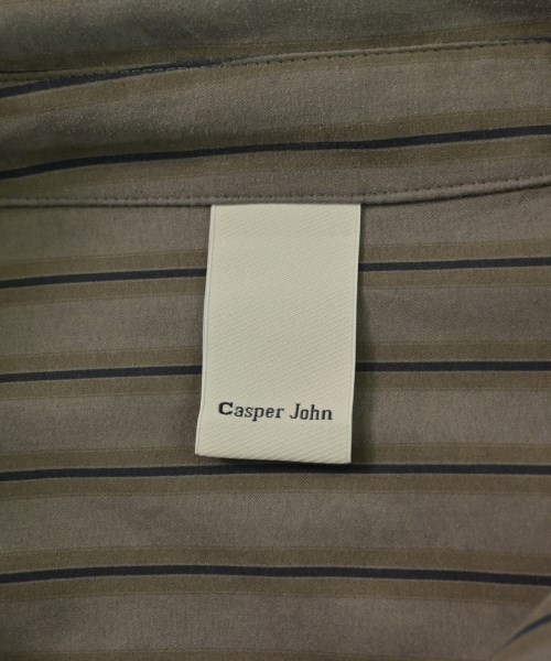 Casper John（キャスパージョン）カジュアルシャツ グレー サイズ:M メンズ/2200609252093